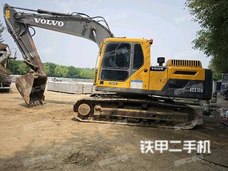 北京沃尔沃EC210B挖掘机实拍图片