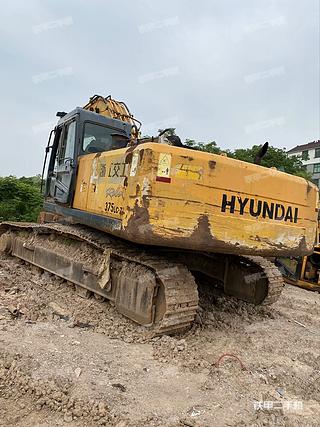 浙江-绍兴市二手现代R335LC-7挖掘机实拍照片