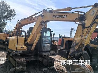 四川-广元市二手现代R80-7挖掘机实拍照片