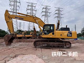 哈尔滨小松PC400-8挖掘机实拍图片