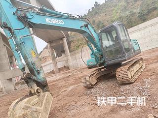 茂名神钢SK130-8挖掘机实拍图片