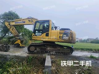 江苏-宿迁市二手小松PC200-8M0挖掘机实拍照片