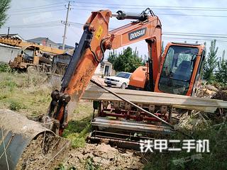 枣庄斗山DX75-9CN PLUS挖掘机实拍图片