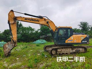 湖北-潜江市二手现代R215VS挖掘机实拍照片