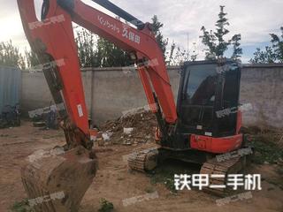 上海久保田KX-165挖掘机实拍图片
