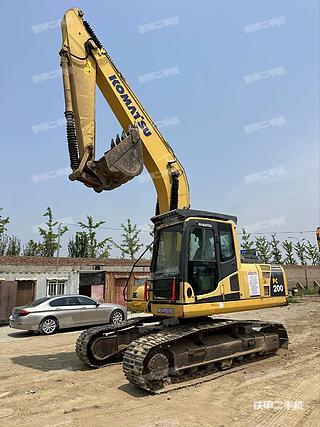河北-廊坊市二手小松PC200-8M0挖掘机实拍照片