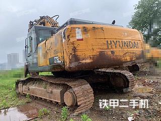 上海现代R335LC-7挖掘机实拍图片
