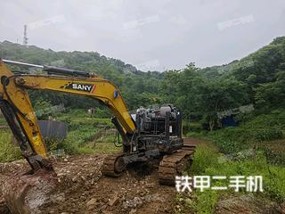 重庆三一重工SY35U挖掘机实拍图片