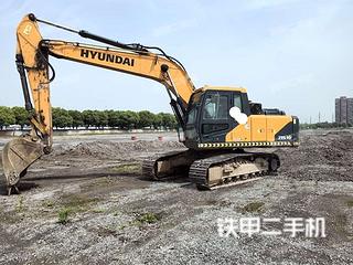 安徽-滁州市二手现代R215VS挖掘机实拍照片