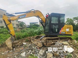 广西-柳州市二手三一重工SY75C挖掘机实拍照片