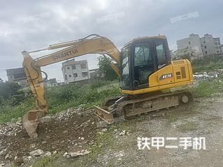 阳泉山推SE75-9W挖掘机实拍图片