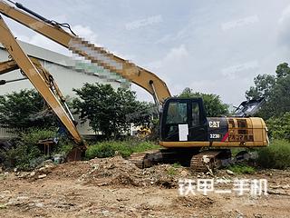 广东-茂名市二手卡特彼勒323D2L挖掘机实拍照片