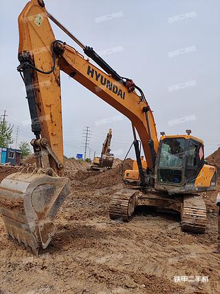 江苏-淮安市二手现代R215VS挖掘机实拍照片