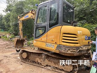 吉安徐工XE60D挖掘机实拍图片