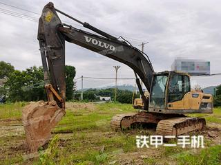 郑州沃尔沃EC220DLR挖掘机实拍图片