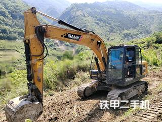 巫山三一重工SY135C挖掘机实拍图片