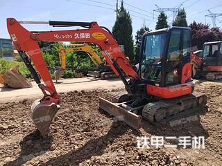 陕西-西安市二手久保田KX155-5挖掘机实拍照片