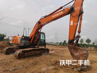 山东-淄博市二手日立ZX210LC-3挖掘机实拍照片