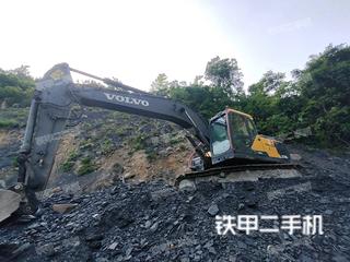 深圳沃尔沃EC210B挖掘机实拍图片