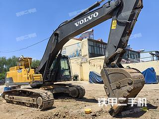 柳州沃尔沃EC300DL挖掘机实拍图片