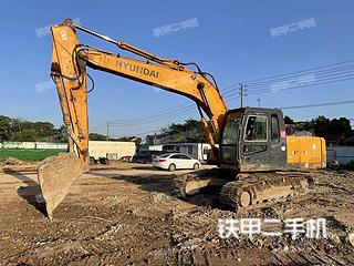 东莞现代R215-7C挖掘机实拍图片