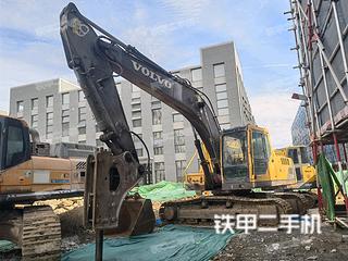 江苏-镇江市二手沃尔沃EC210B挖掘机实拍照片