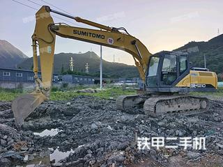 浙江-丽水市二手住友SH210-6挖掘机实拍照片