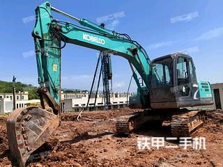 哈尔滨神钢SK140LC-8挖掘机实拍图片