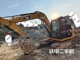 深圳卡特彼勒307E2小型液压挖掘机实拍图片