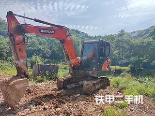长春斗山DX55-9C挖掘机实拍图片