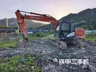 丹东日立ZX130H-5A挖掘机实拍图片