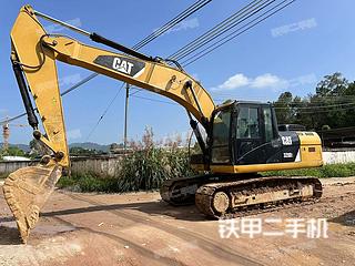 广东-梅州市二手卡特彼勒320D2液压挖掘机实拍照片