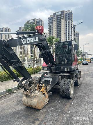 浙江-绍兴市二手沃得重工W275W-9挖掘机实拍照片