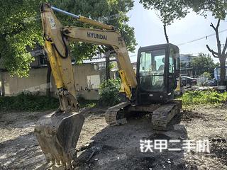江苏-常州市二手现代R60-7挖掘机实拍照片