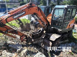 沈阳斗山DX60W挖掘机实拍图片