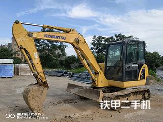 广东-惠州市二手小松PC56-7挖掘机实拍照片