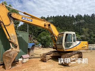 广州加藤HD820ⅢSP挖掘机实拍图片
