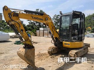 广州柳工CLG9027F挖掘机实拍图片