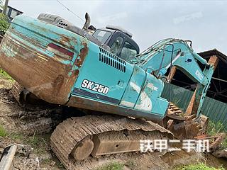 常州神钢SK250-8挖掘机实拍图片