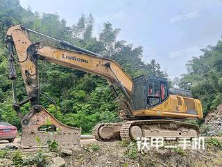 西安柳工CLG950E挖掘机实拍图片