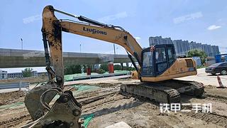 扬州柳工CLG920E挖掘机实拍图片