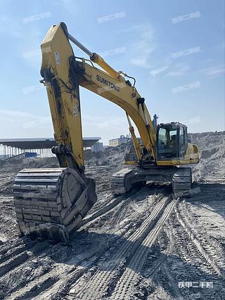 哈尔滨住友SH380-5挖掘机实拍图片