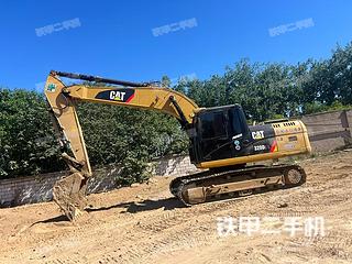 深圳卡特彼勒320D液压挖掘机实拍图片