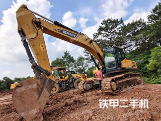广州三一重工SY335H挖掘机实拍图片