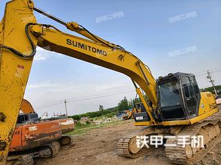 深圳住友SH200A5挖掘机实拍图片