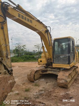 西安小松PC100-6E挖掘机实拍图片