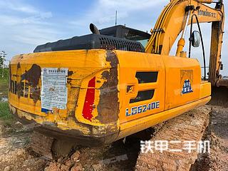 广州龙工LG6225E挖掘机实拍图片