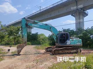 安徽-池州市二手神钢SK210LC-8挖掘机实拍照片