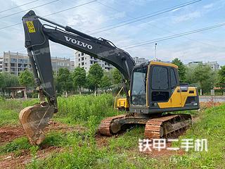 济南沃尔沃EC120D挖掘机实拍图片