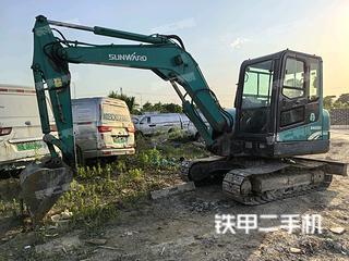 杨浦山河智能SWE60E挖掘机实拍图片